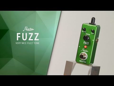 ROWIN / ギターエフェクター FUZZ - YouTube