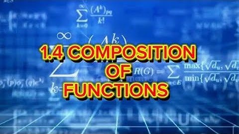 GRADE 11 MATHS|Chapter 1COMPOSITION OF FUNCTIONS| EXERCISE 1.20 BY AFAAN OROMOO