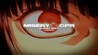 misery x cpr 「maroon 5 & cupcakke」 // audio edit Resimi