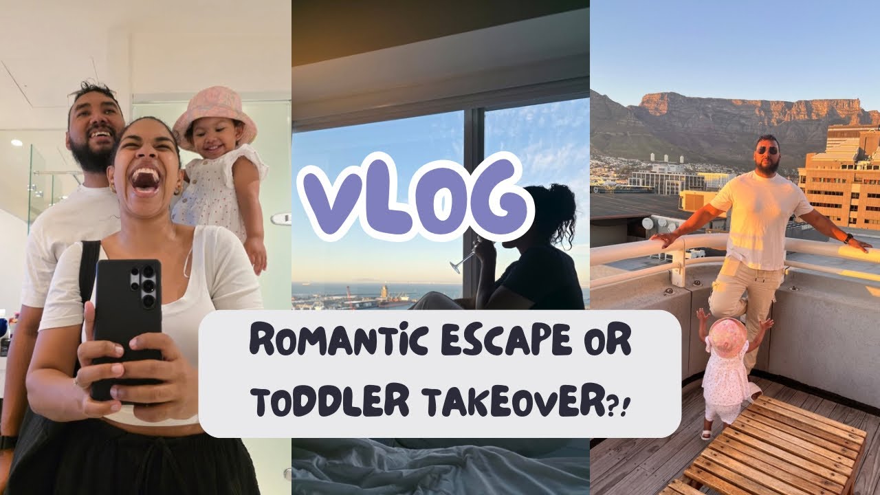 Romantic Getaway… Hijacked by a Toddler! 🤦🏽‍♀️💍🎉 | Hotel Sky Cape Town Anniversary & Birthday