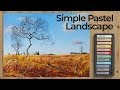 Pastel Drawing Lesson - Simple Landscape