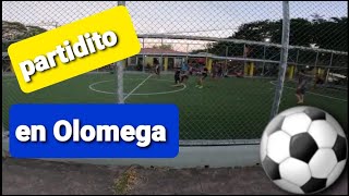 Fútbol en la laguna de olomega