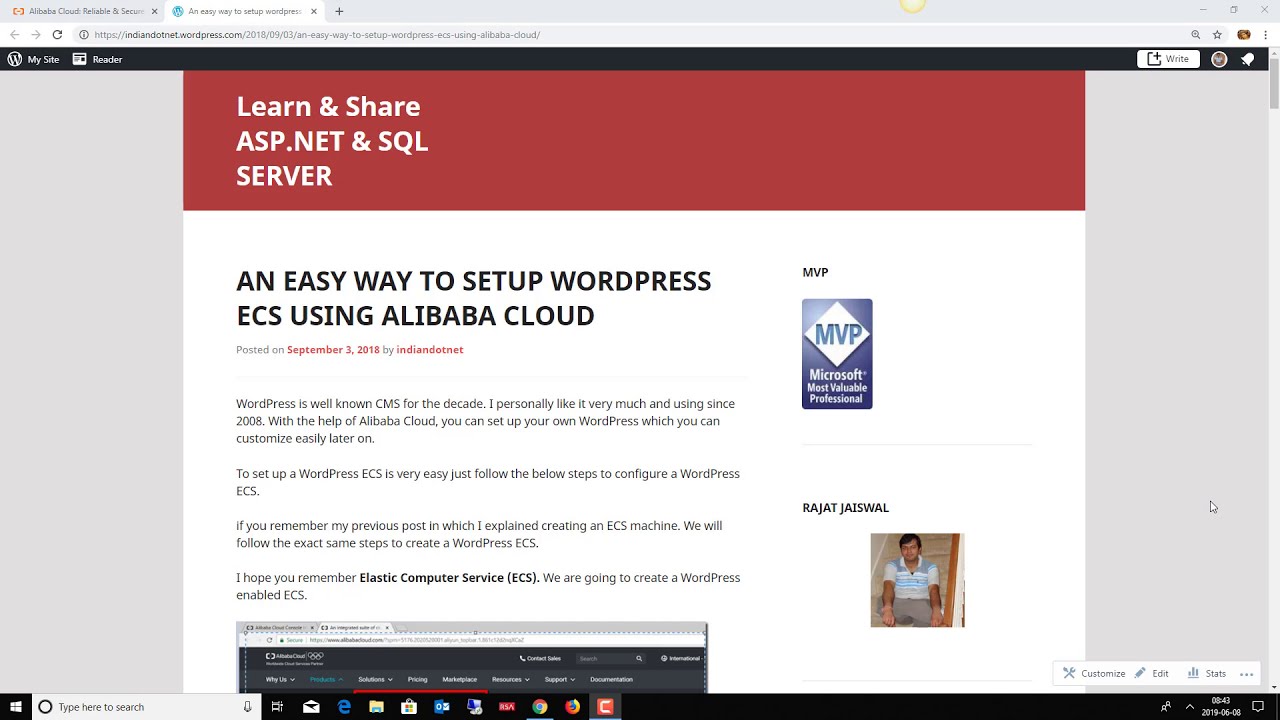 Create a WordPress ECS in Alibaba Cloud in few simple steps - YouTube