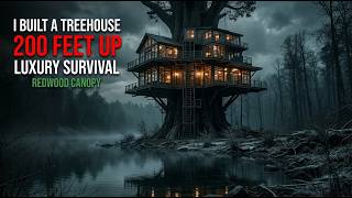 I Built a Luxury Survival Treehouse 200 Feet Up a Redwood Tree Months Before the Zombie Outbreak