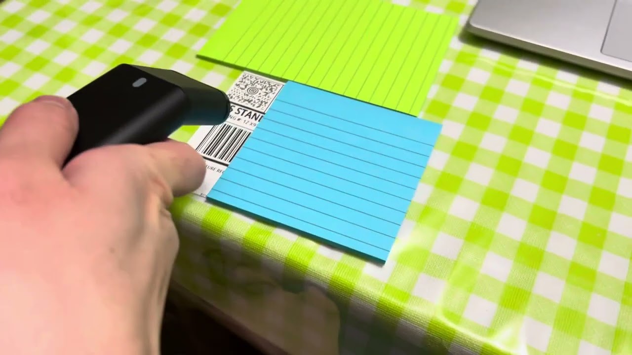 HP engage one prime scan test: maxicode scanning