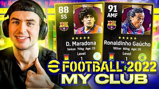 My Club w/ 91 Ronaldinho, 88 Maradona