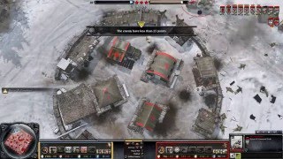[1 vs 1]BASE RAPE SAVAGE Company of Heroes 2 WITH DRAMATIC CAMERAS