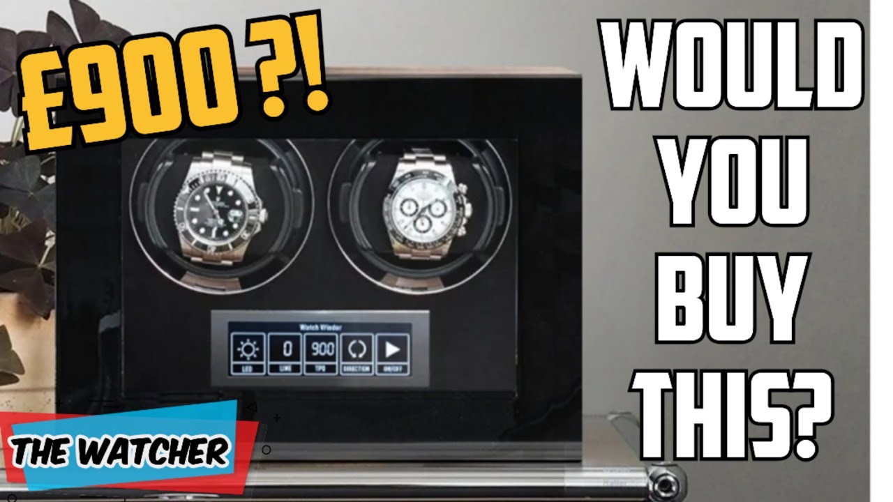 How does a £900 watch winder look? | Enigwatch Virtuoso 2 | The Watcher