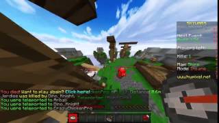 Crazychickenpro And Dinoknight Teaming In Hypixel Skywars
