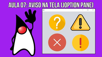 Curso de Java Swing #07 – Como fazer aparecer avisos na tela com JOptionPane