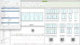BIM Edin Windows Library: Smart Parameters That Create Hundreds of Window Types