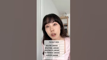 Polyglot check #languagelearning #polyglot #language