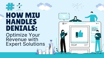 🔹 How #MIU Handles Denials: Optimize Your Revenue with Expert Solutions