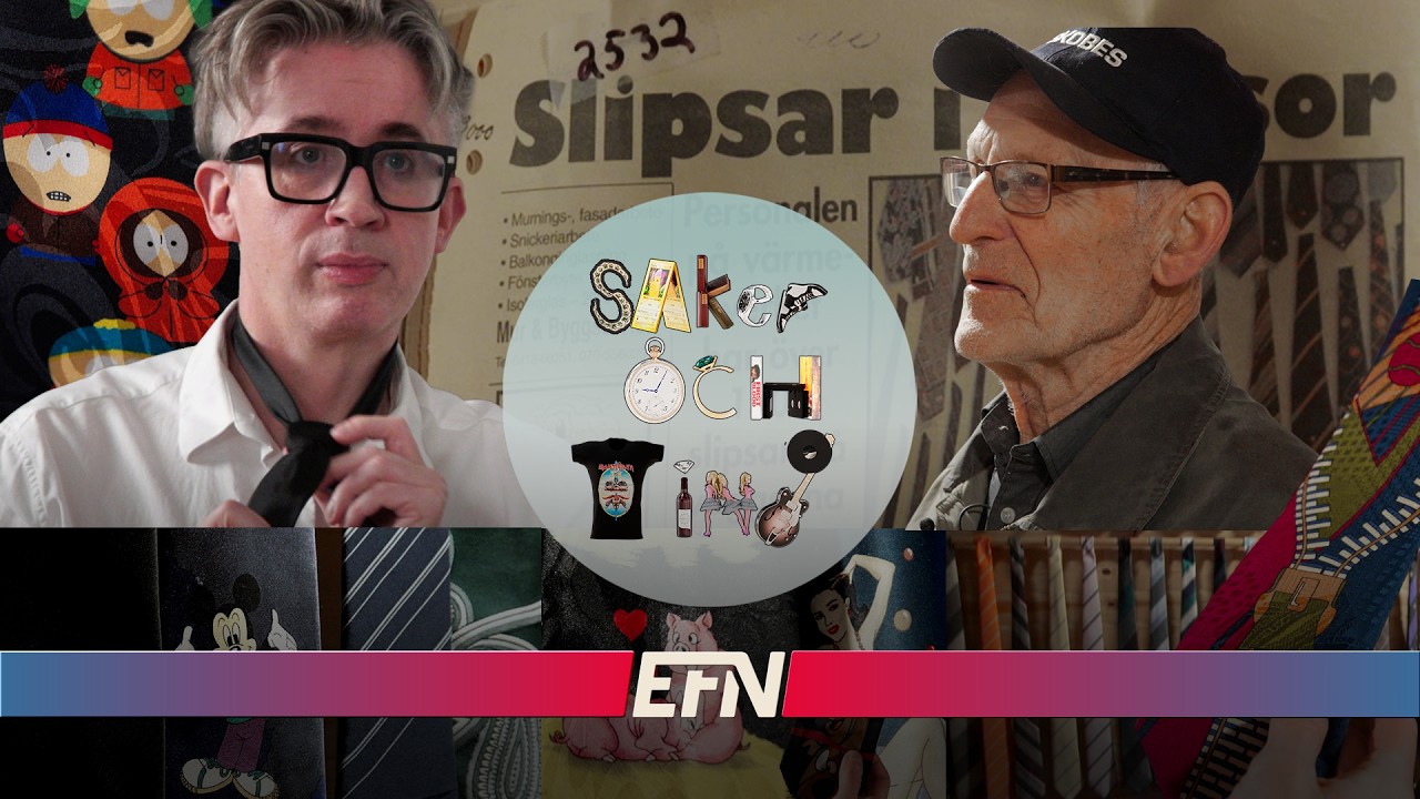 Saker och ting: Mannen med 11 000 slipsar