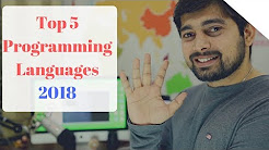 Top 5 Programming Languages to learn in 2018