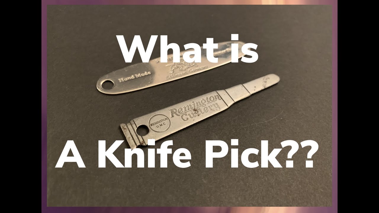 SHORT: What is a Nail Nick Knife Pick?