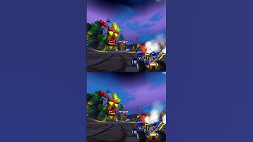 Crash Nitro Kart ps2 vs pcsx2