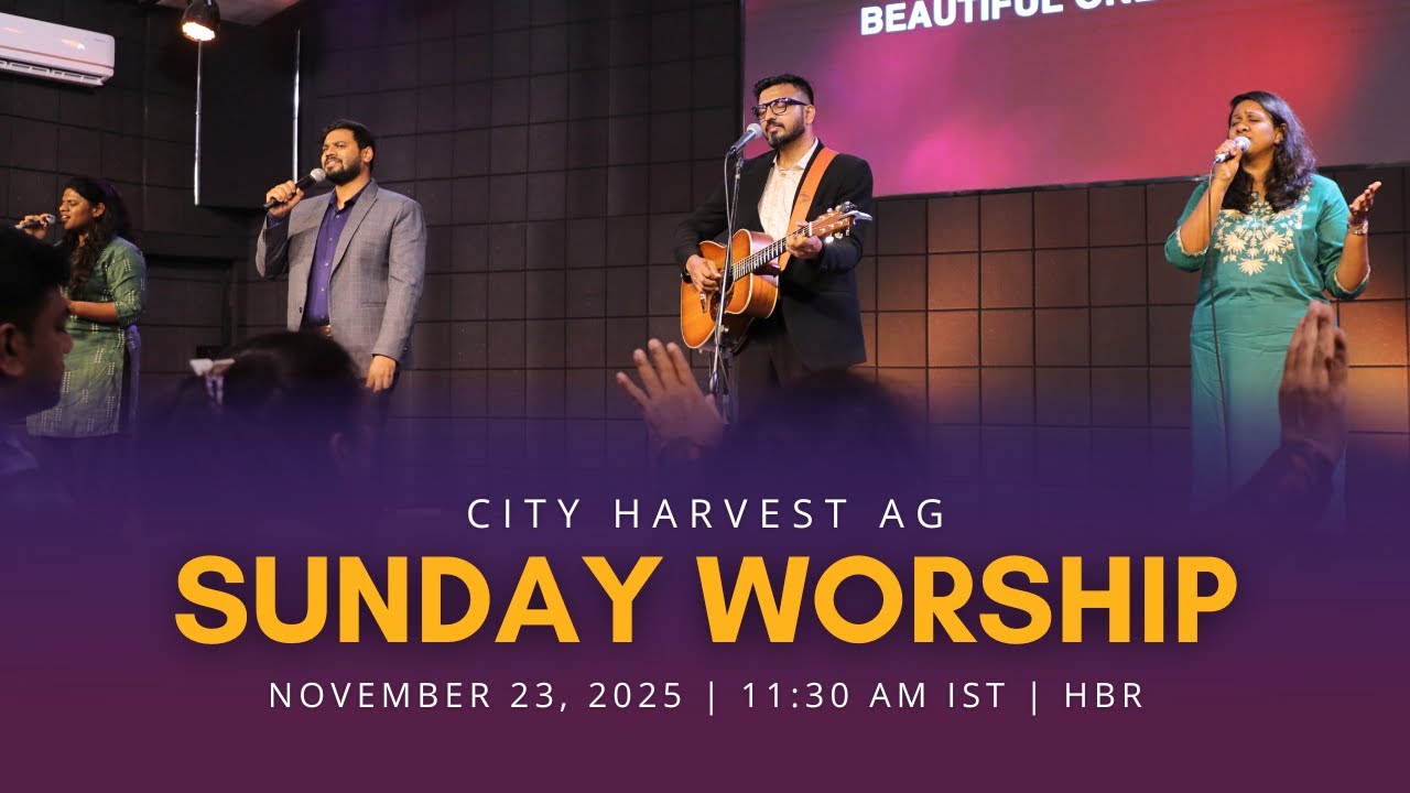 🔴 LIVE Sunday Second Service | Live Online Church Service | City Harvest | November 23, 2025