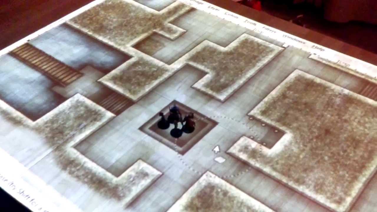 ultimate d d gaming table finished youtube