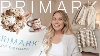 PRIMARK NEW IN 🍂 Autumn Winter Fashion Haul Baby Clothes & Home Decor