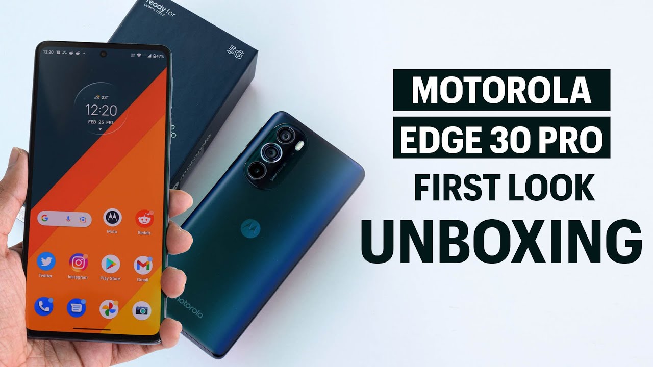 Motorola edge 30 Pro with Snapdragon 8 Gen 1 launched at Rs 49,999