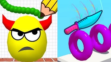 Draw to Smash VS Slice it All - All Levels SpeedRun Gameplay Ep1