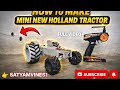 Rc New Holland Tractor🚜 Making to Homemade And Handmade With pvc sheet😱#viral #tractor @satyamvines1