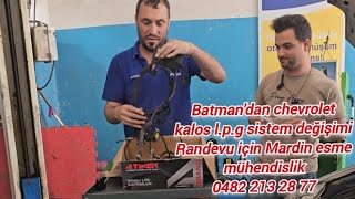 Batmandan Chevrolet Kalos Lpg Sistem Değişimiidrisusta Şfet 