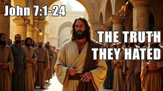 John 7:1-24 – Jesus Teaches at the Feast of Tabernacles | They COULDN'T Handle the Truth
