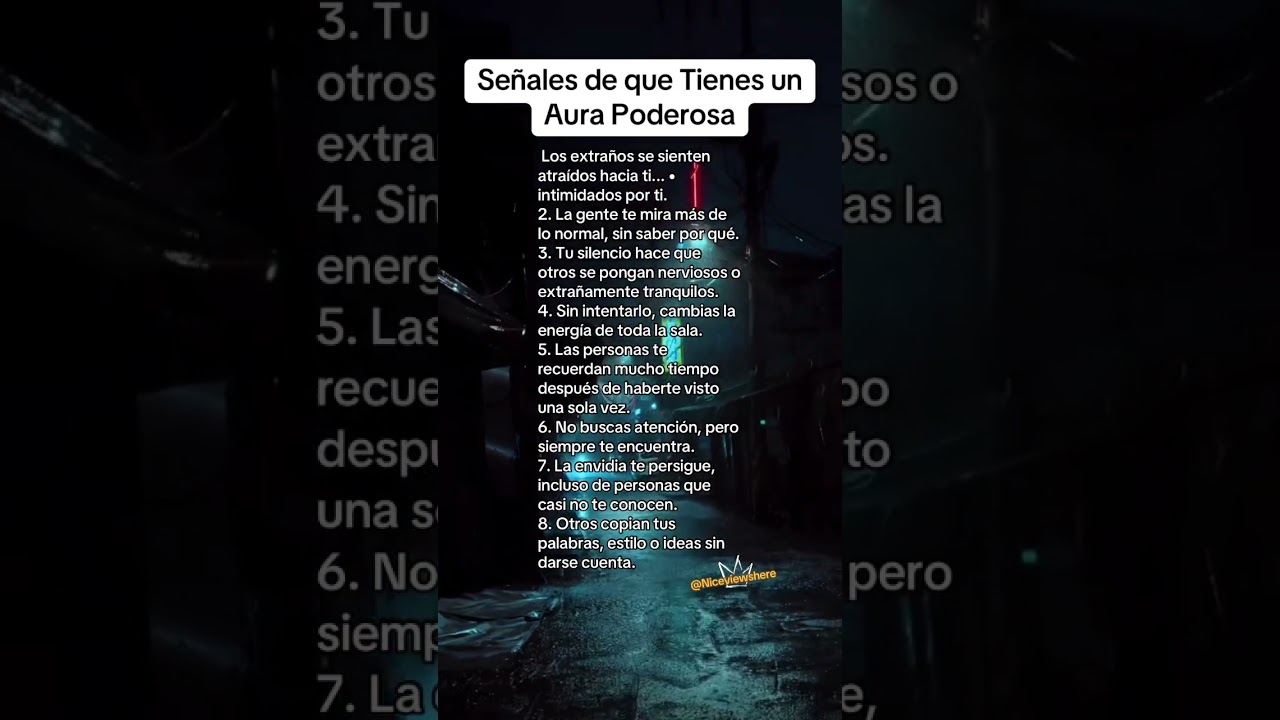 Señales de que tienes un aura poderosa 😇 