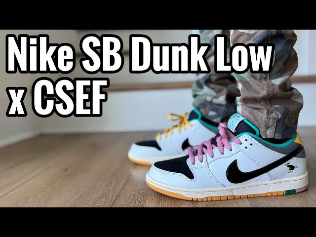 Nike SB Dunk Low x CSEF Review & On Feet - YouTube