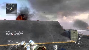 1080 Cross map tomahawk trickshot on carrier black ops 2