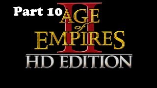 Age of Empires 2 HD Gameplay on HARD Part 10 Joan of Arc's Campaign, The Cleansing of the Loire