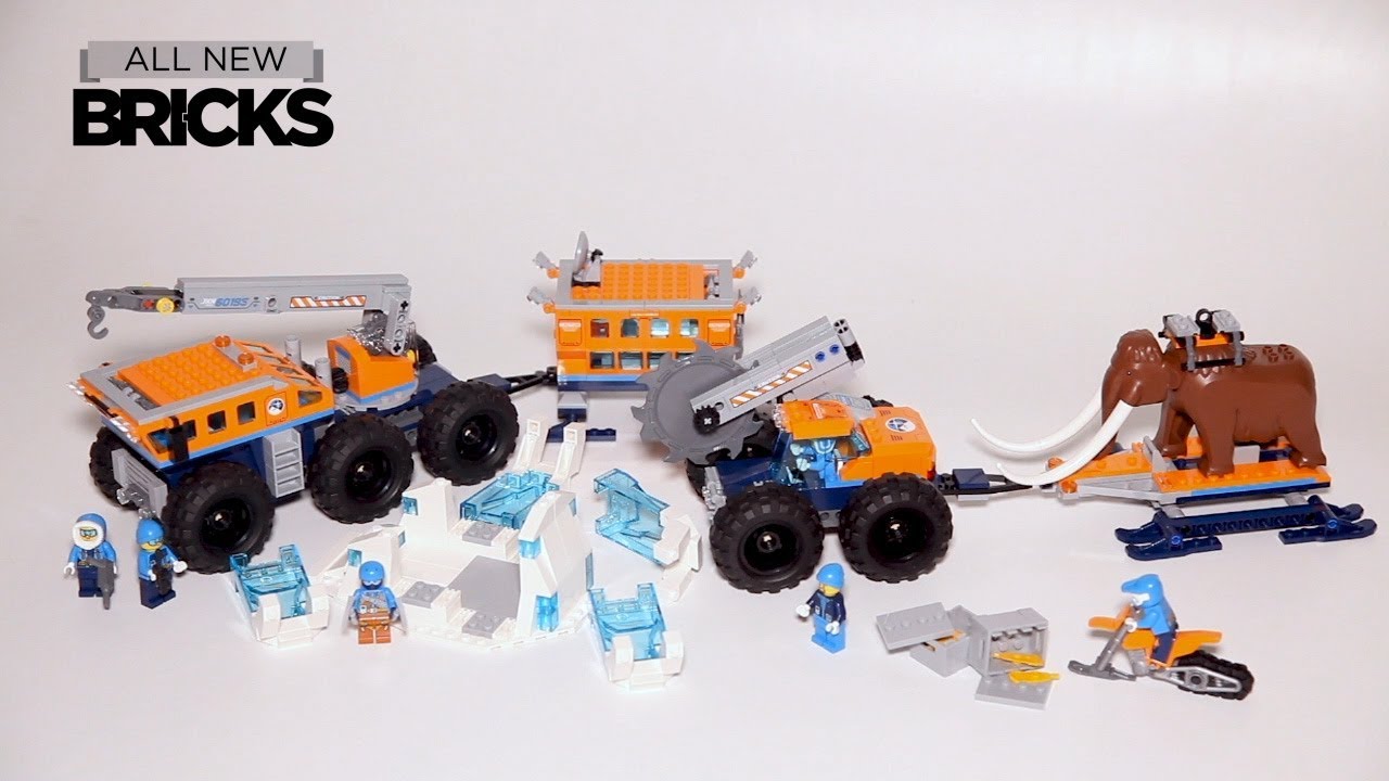 Lego 60195 Arctic Mobile Exploration Base Lego Build YouTube