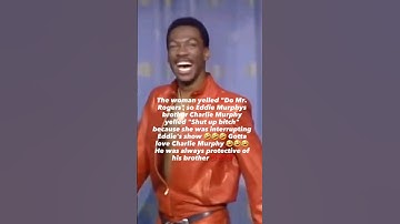 Eddie Murphy - This Is What The Woman Who Yelled Said #shorts