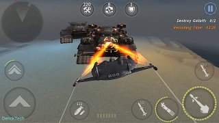 Gunship Battle: FLYING PANCAKE vs. Goliath. screenshot 4