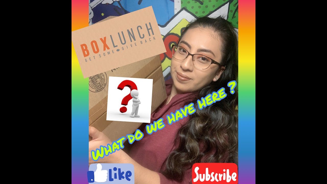 UNBOXING BOX LUNCH PACKAGE 📦 😱😎👍 YouTube