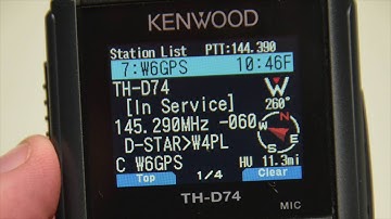 TH-D74A  Audio Recording