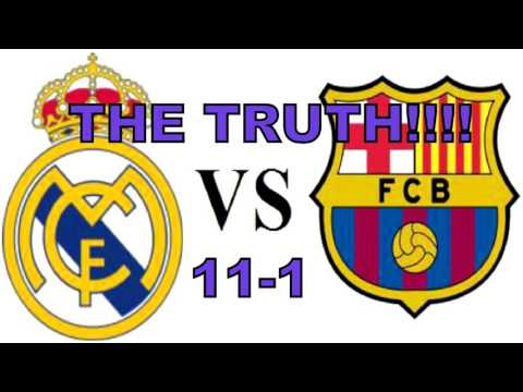 Real Madrid vs Barcelona (11/1) - YouTube