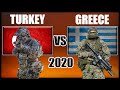 Turkey vs Greece Military Power Comparison 2020