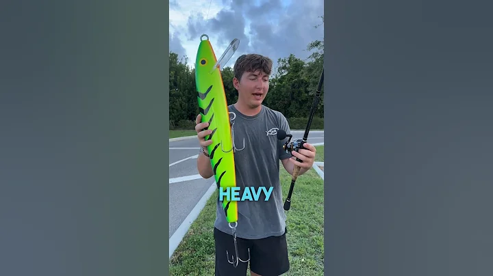 RAPALA GIANT LURE !!! 😮 #bassfishing #shorts