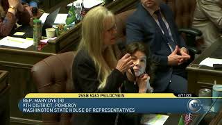 FLOOR SPEECH: Rep. Mary Dye - Senate Bill 5263 - Access to psilocybin services - April 11, 2023