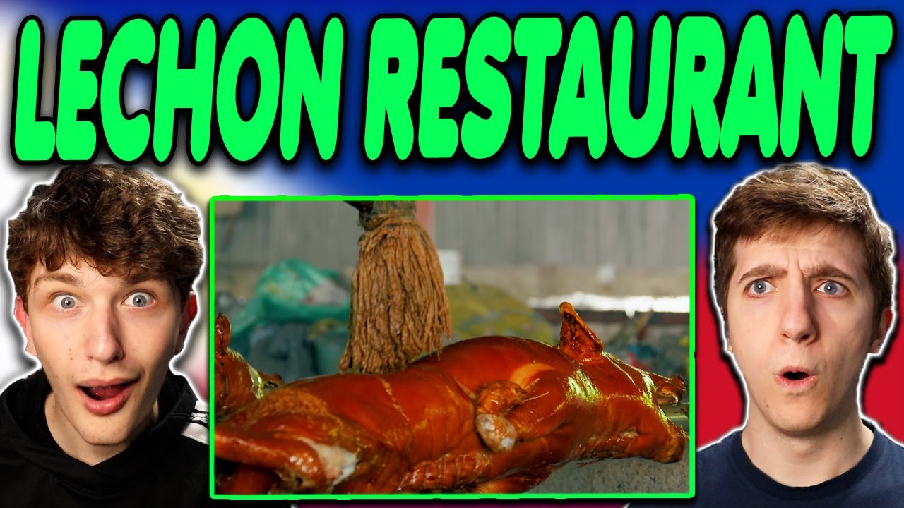 Americans React to Best Lechon in Cebu Philippines Food Reaction! (Best Ever Food Review Show