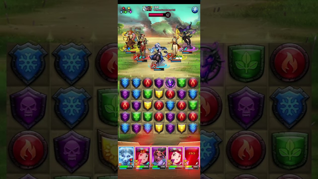 Ковчег vs We are Groot-Boo Ya! | War | Empires & Puzzles Империя Пазлов  Град Стрел