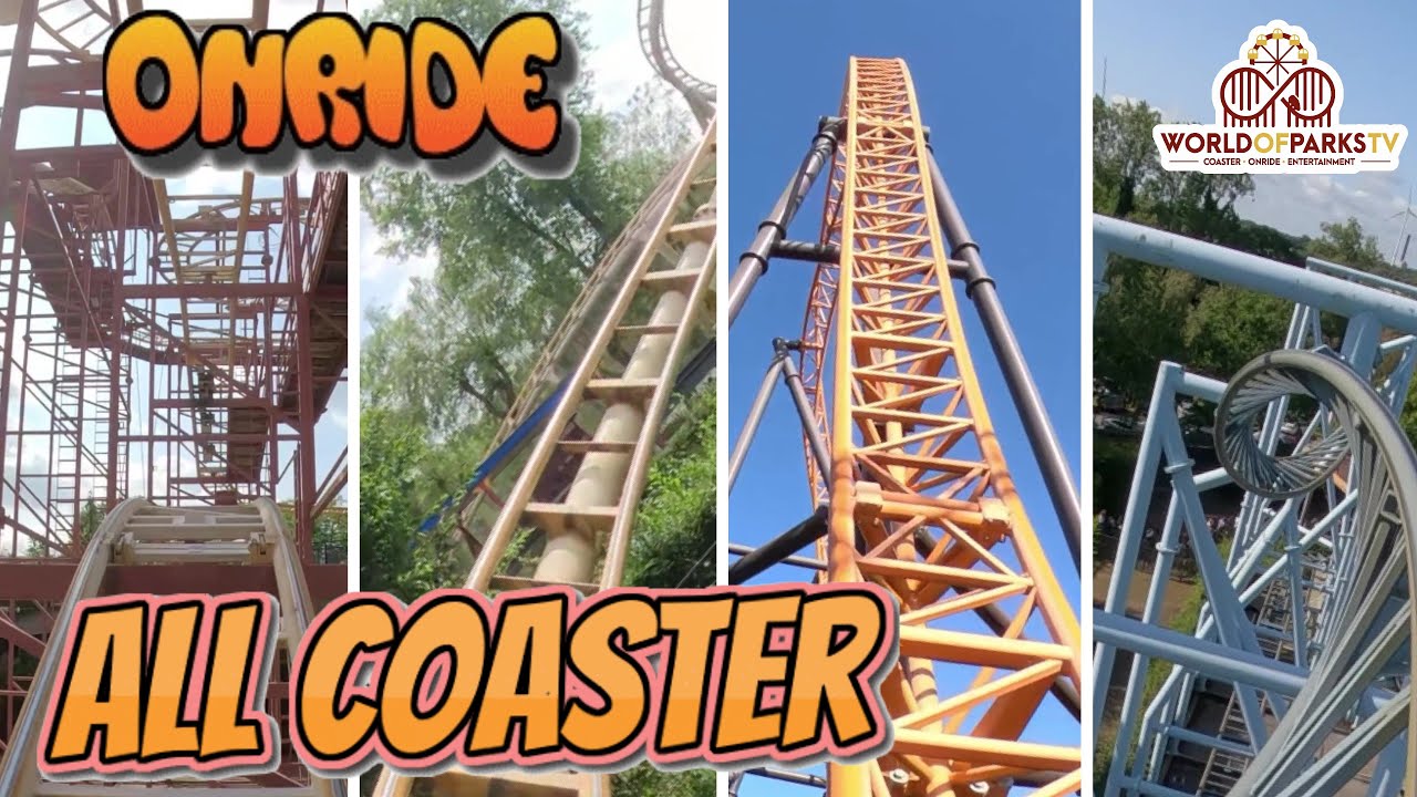 bobbejaanland alle achtbanen / All Roller Coaster Bobbejaanland Alle Achterbahnen ( Onride POV) Fury