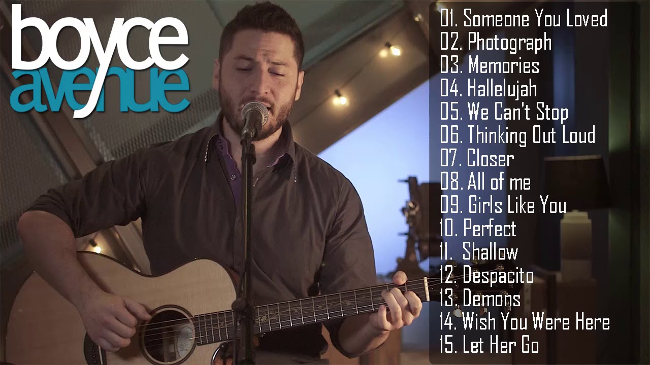 boyce avenue uk tour setlist