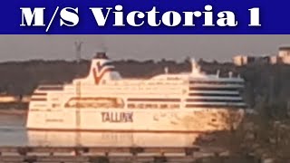 Tallink: M/S Victoria 1 in Tallinn