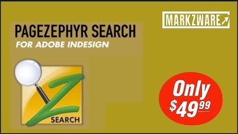 InDesign Search