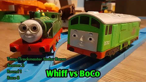 Tomy/Trackmaster Sodor Races | Season 2 | Round 1 | Race 8 | Whiff vs BoCo