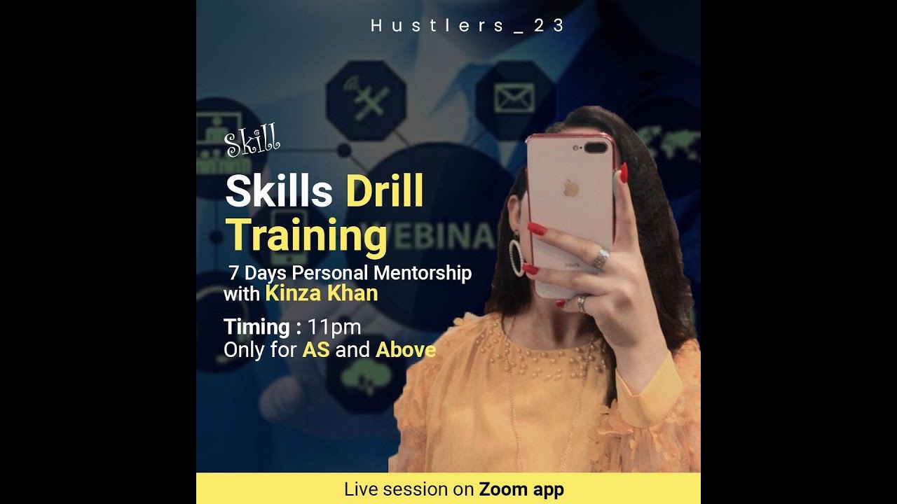 7 Day's Personal Mentorship Day#4 Hosted by Kinza Khan - YouTube